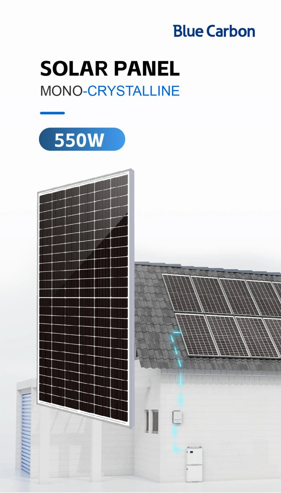 550W Solar Panels